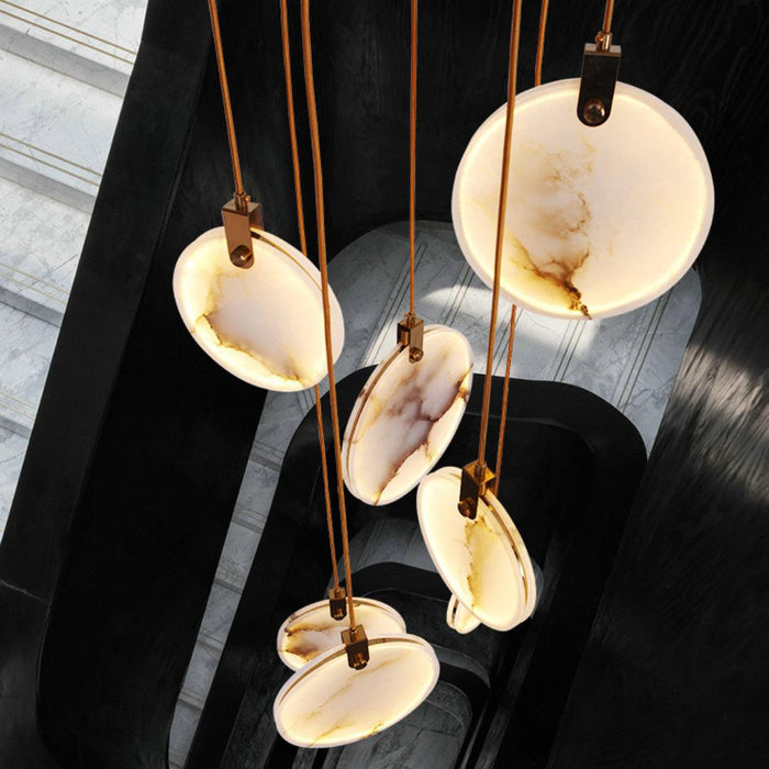 Harvest Alabaster Pendant Lamp-DWHOME