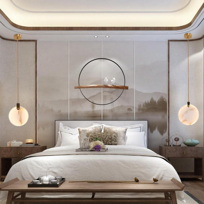 Harvest Alabaster Pendant Lamp-DWHOME
