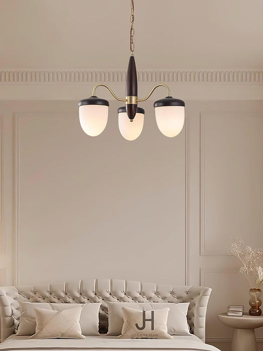 Hazelnut Branch Chandelier-DWHOME