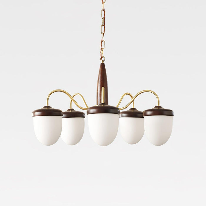 Hazelnut Branch Chandelier-DWHOME