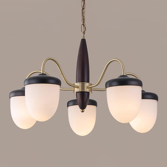 Hazelnut Branch Chandelier-DWHOME