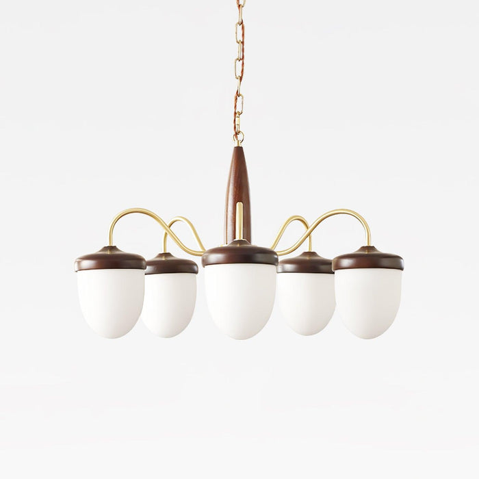Hazelnut Branch Chandelier-DWHOME