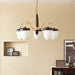 Hazelnut Branch Chandelier-DWHOME