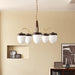 Hazelnut Branch Chandelier-DWHOME