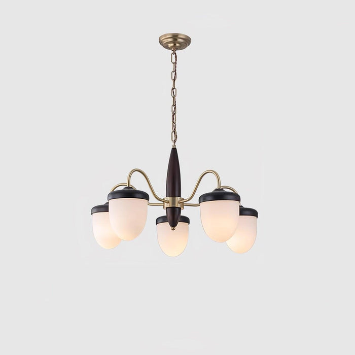 Hazelnut Branch Chandelier-DWHOME