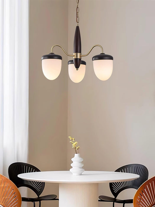 Hazelnut Branch Chandelier-DWHOME