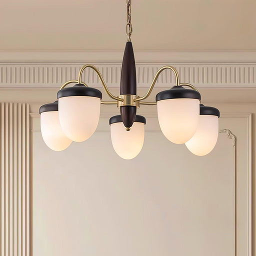Hazelnut Branch Chandelier-DWHOME