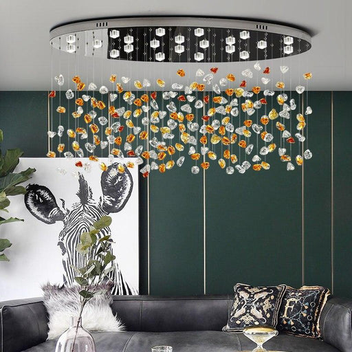 Modern Style Pebble Rain Chandelier-DWHOME