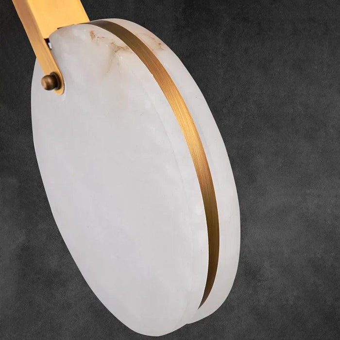 Moonshade Natural Marble Pendant Light Fixture - DWHOME