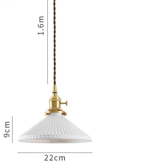Nordic Style Ceramic Pendant Light N READY - DWHOME