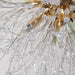 24" Crystal Dandelion Sphere Ceiling Light - DWHOME