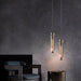 Nordic Style Transparent Torch Pendant Light-DWHOME