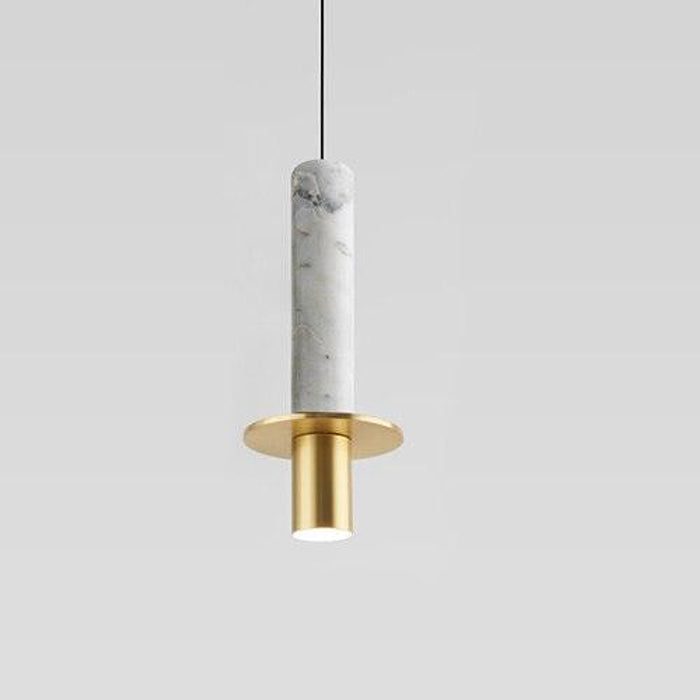 Marble Candlestick Pendant Lights-DWHOME