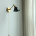 Nordic Style Glass Copper LED Wall Light - DWHOME