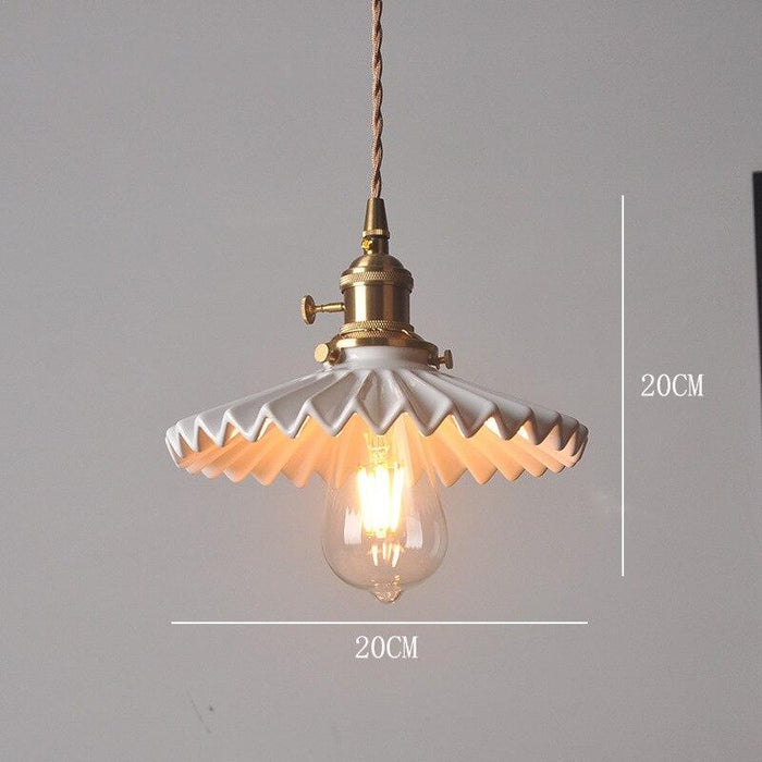 Nordic Style Ceramic Hanging Pendant Light - DWHOME