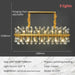 Modern Style Golden Lollipop Chandelier N READY - DWHOME