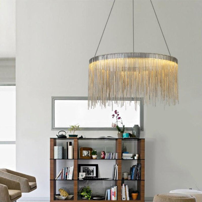 Modern Style Golden Drizzle Chandelier - DWHOME