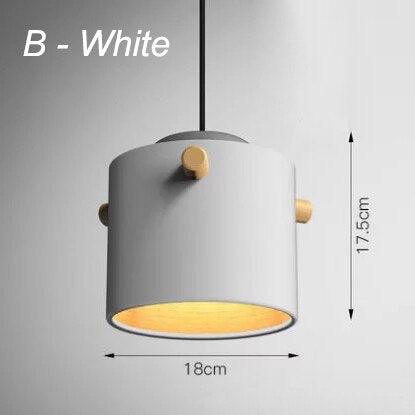 Wooden Bucket Pendant Lights - DWHOME