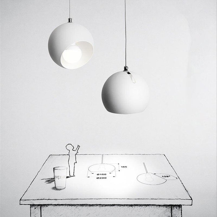 Modern Style Optic Sphere Pendant Light - DWHOME