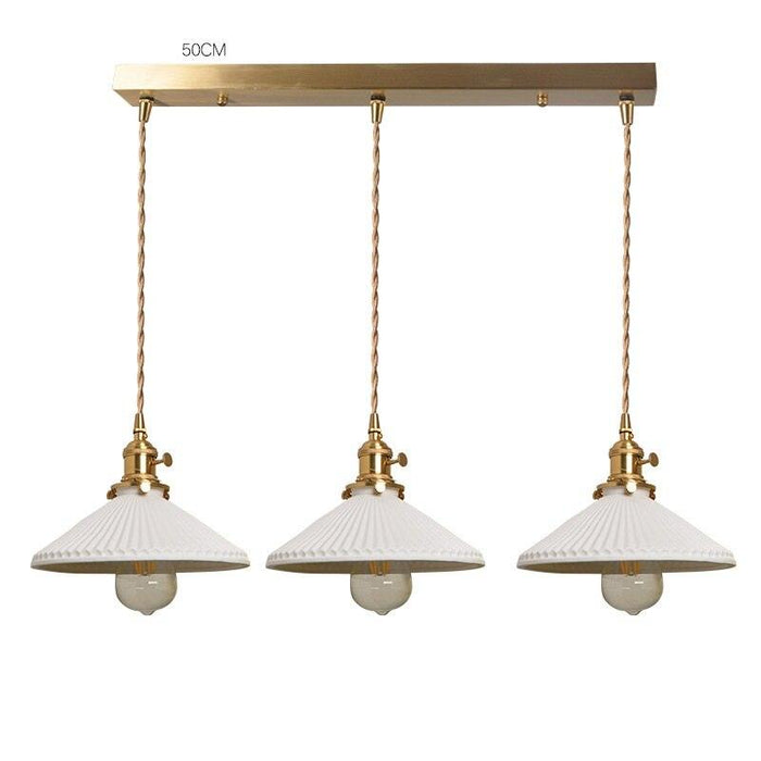 Nordic Style Ceramic Hanging Pendant Light - DWHOME