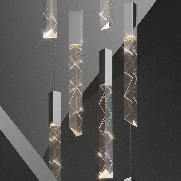 Modern Style Crystal Bars Chandelier-DWHOME