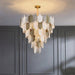 Postmodern Luxury Golden Feathers Chandelier - DWHOME