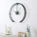 Minimalistic Arc Wall Clock - DWHOME