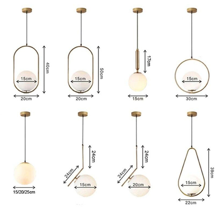 Modern Style Light Bearer Pendant Light - DWHOME