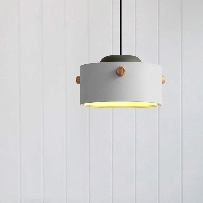 Wooden Bucket Pendant Lights - DWHOME