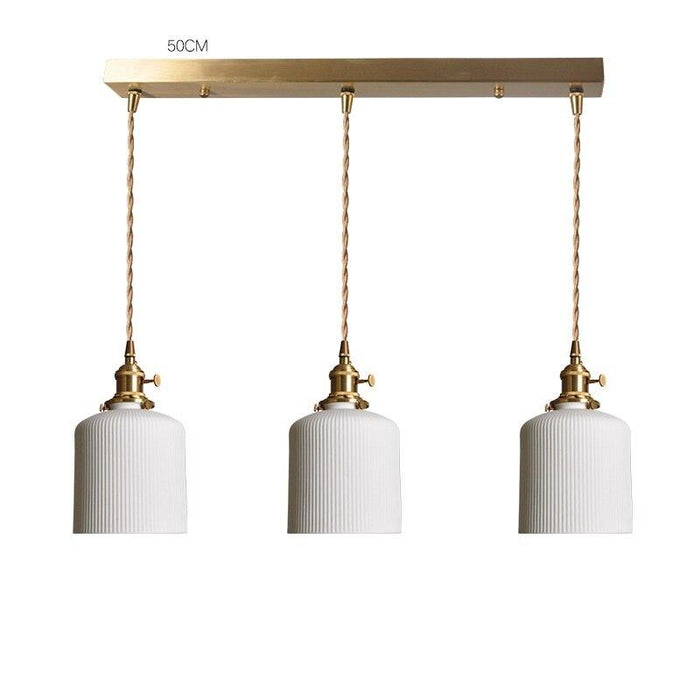 Nordic Style Ceramic Hanging Pendant Light - DWHOME