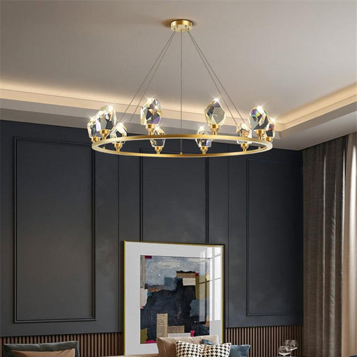 Postmodern Crystal Suspension Chandelier-DWHOME