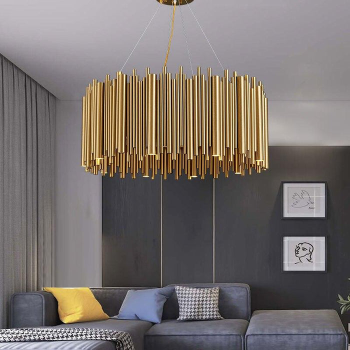 Modern Style Stainless Steel LED Chandelier - DWHOME
