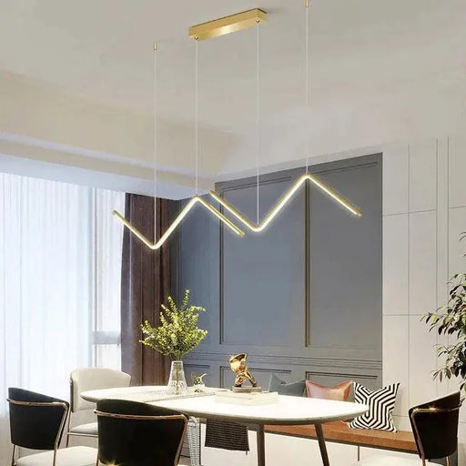 Zig Zag Chandelier - DWHOME