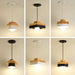 Modern Style Wooden Acorn Chandelier-DWHOME
