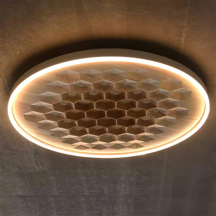 Heartwood Ceiling Lamp-DWHOME