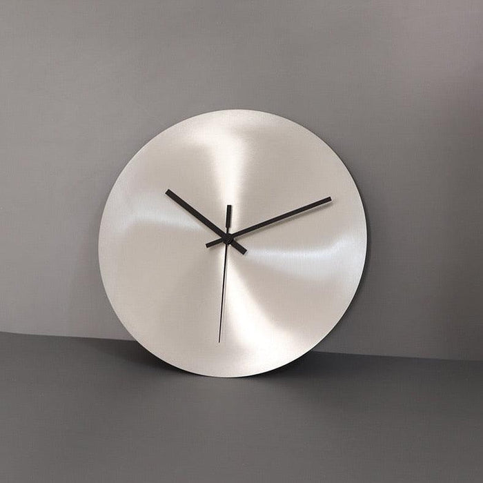 Polished Metal Wall Clock - DWHOME