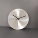 Polished Metal Wall Clock - DWHOME