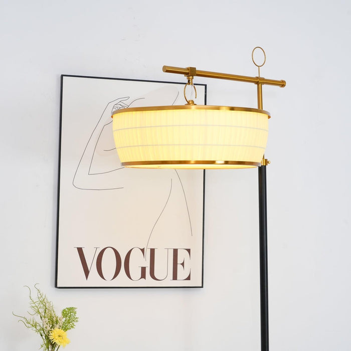 Hejun Fabric Floor Lamp-DWHOME