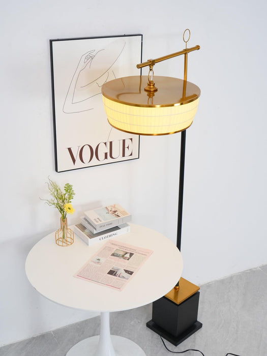 Hejun Fabric Floor Lamp-DWHOME