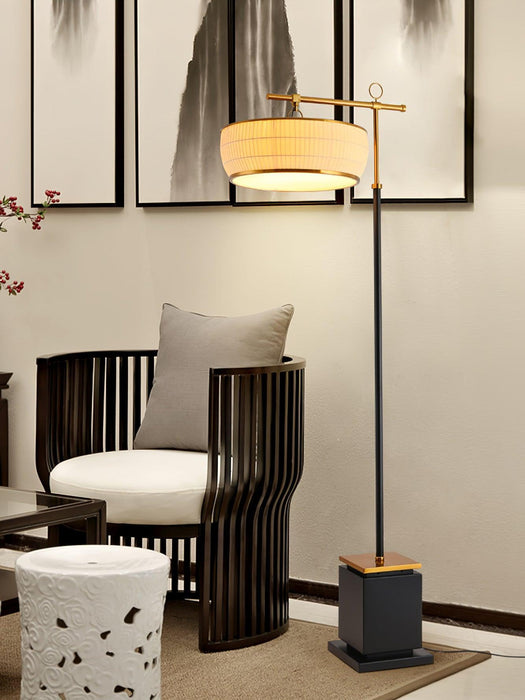 Hejun Fabric Floor Lamp-DWHOME