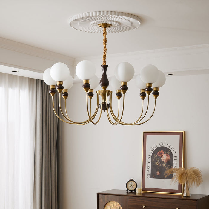 Helena Curve Chandelier-DWHOME