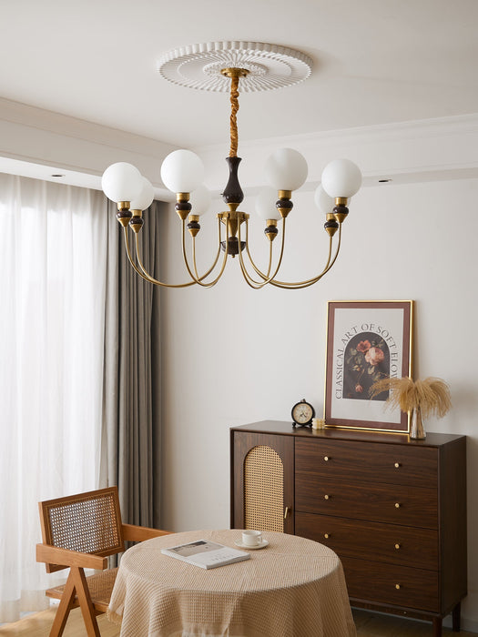 Helena Curve Chandelier-DWHOME