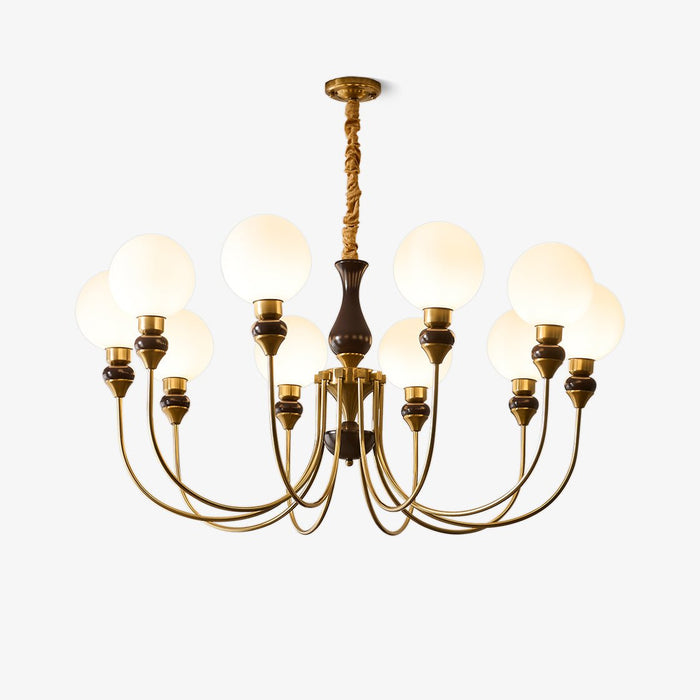 Helena Curve Chandelier-DWHOME