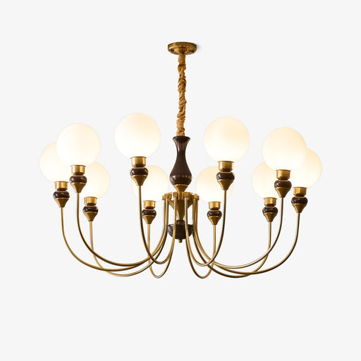 Helena Curve Chandelier-DWHOME