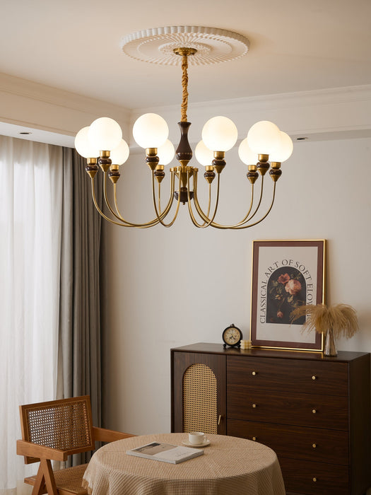 Helena Curve Chandelier-DWHOME