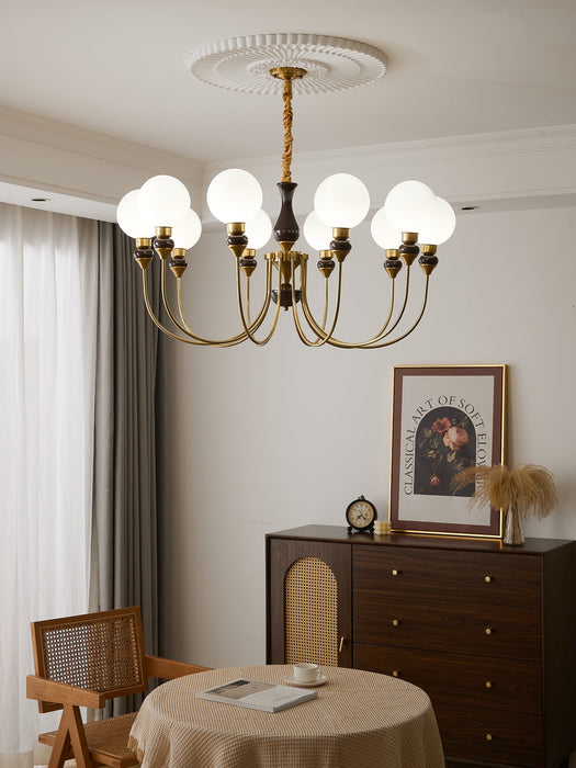 Helena Curve Chandelier-DWHOME
