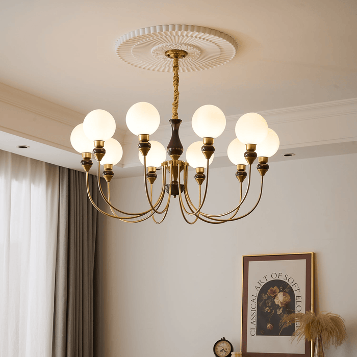 Helena Curve Chandelier-DWHOME