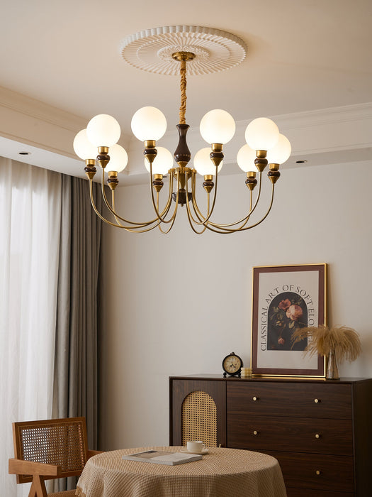 Helena Curve Chandelier-DWHOME