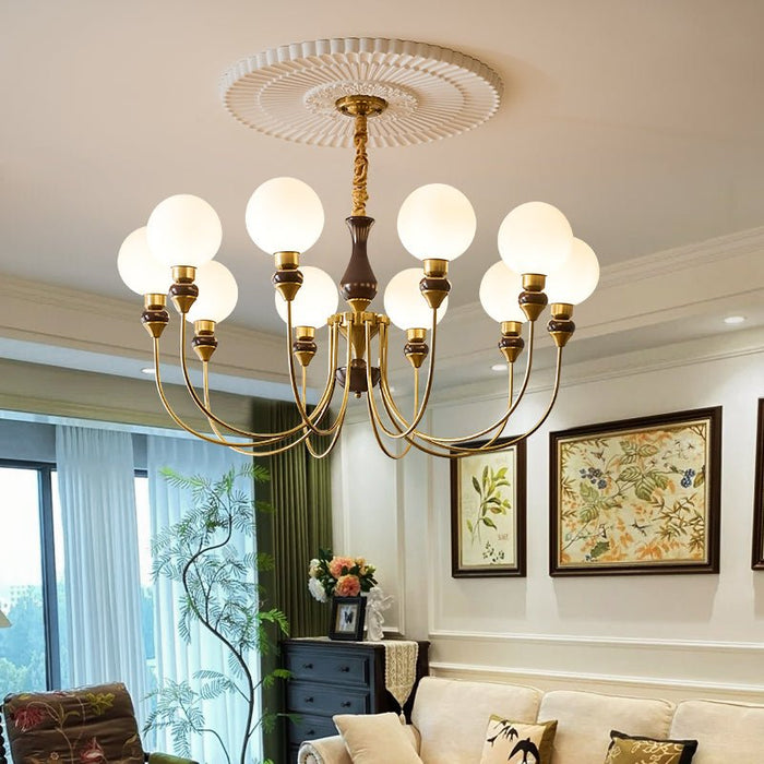 Helena Curve Chandelier-DWHOME