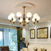Helena Curve Chandelier-DWHOME